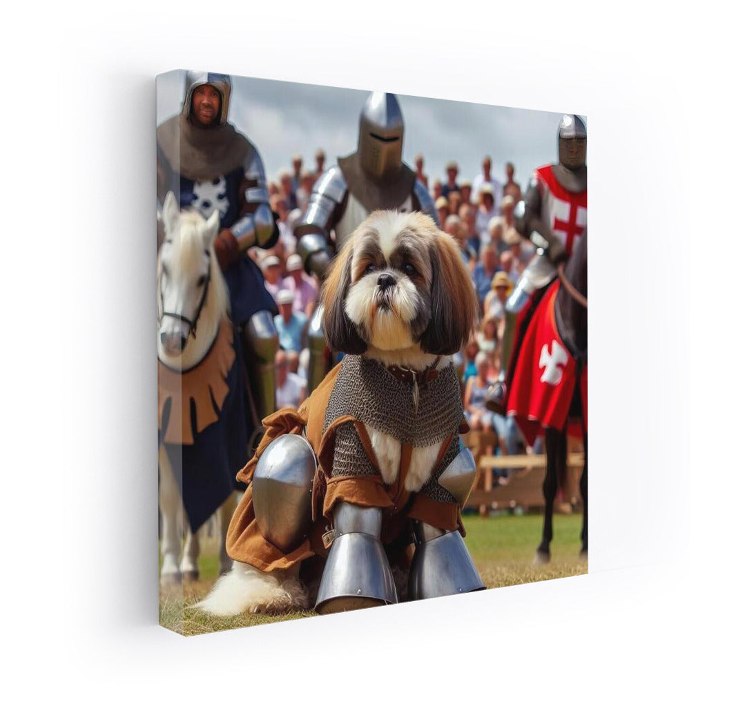 Shih Tzu in Shining Armor: Medieval Tournament