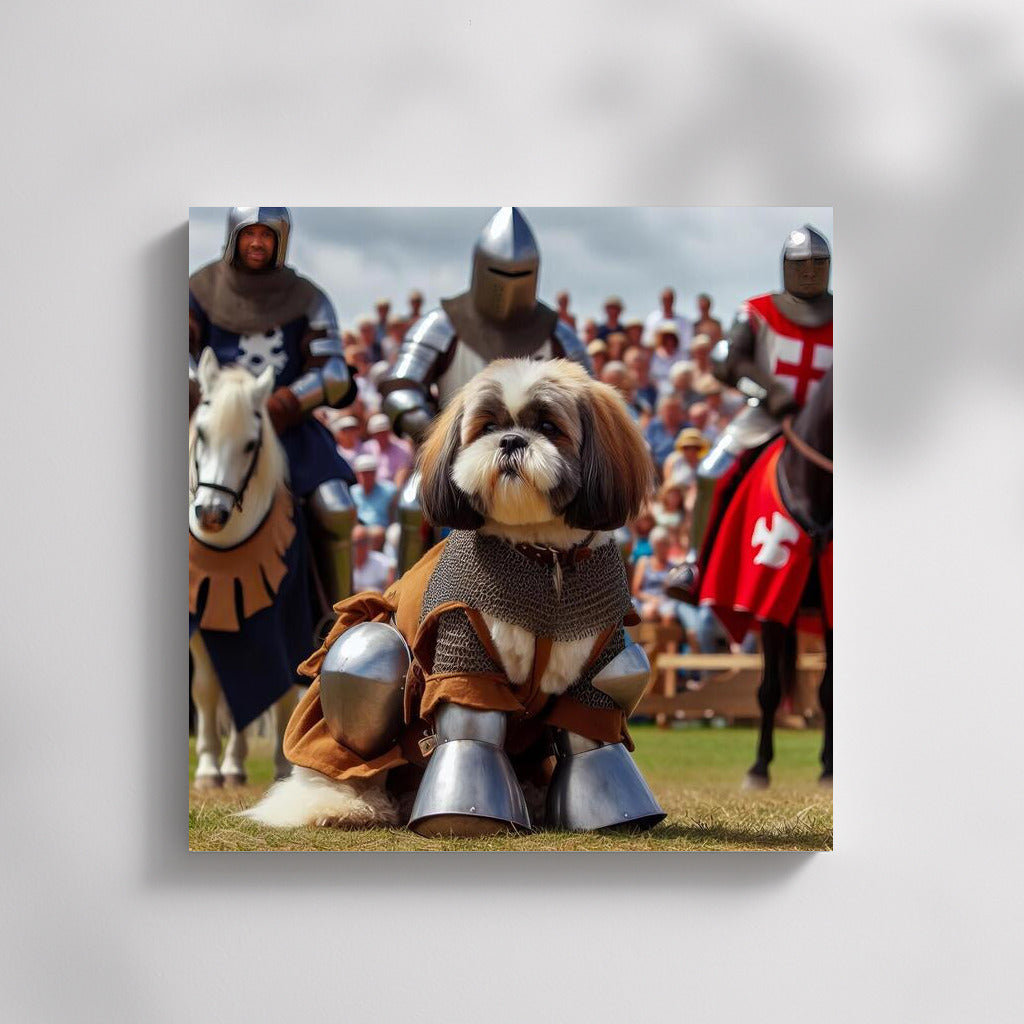 Shih Tzu in Shining Armor: Medieval Tournament