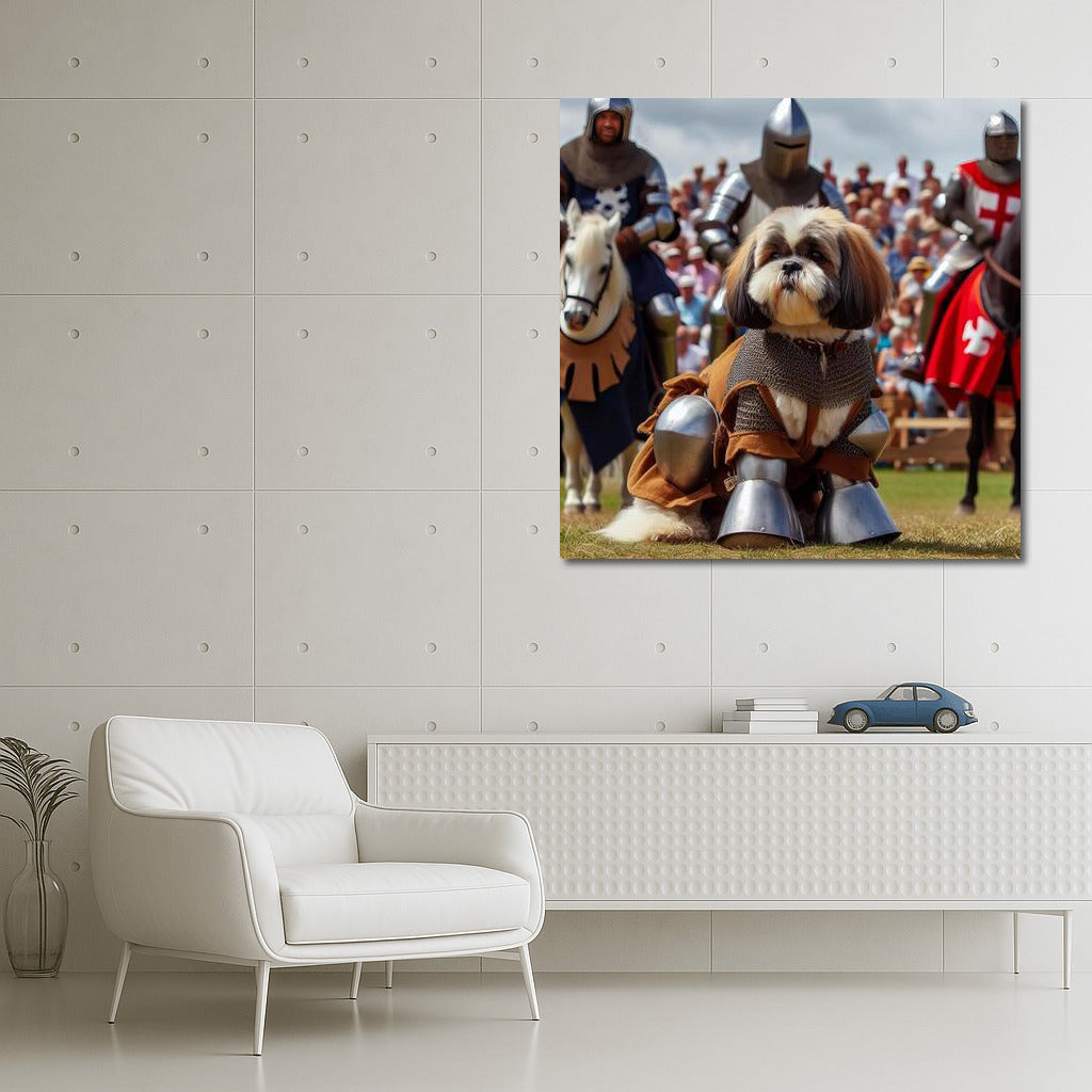 Shih Tzu in Shining Armor: Medieval Tournament