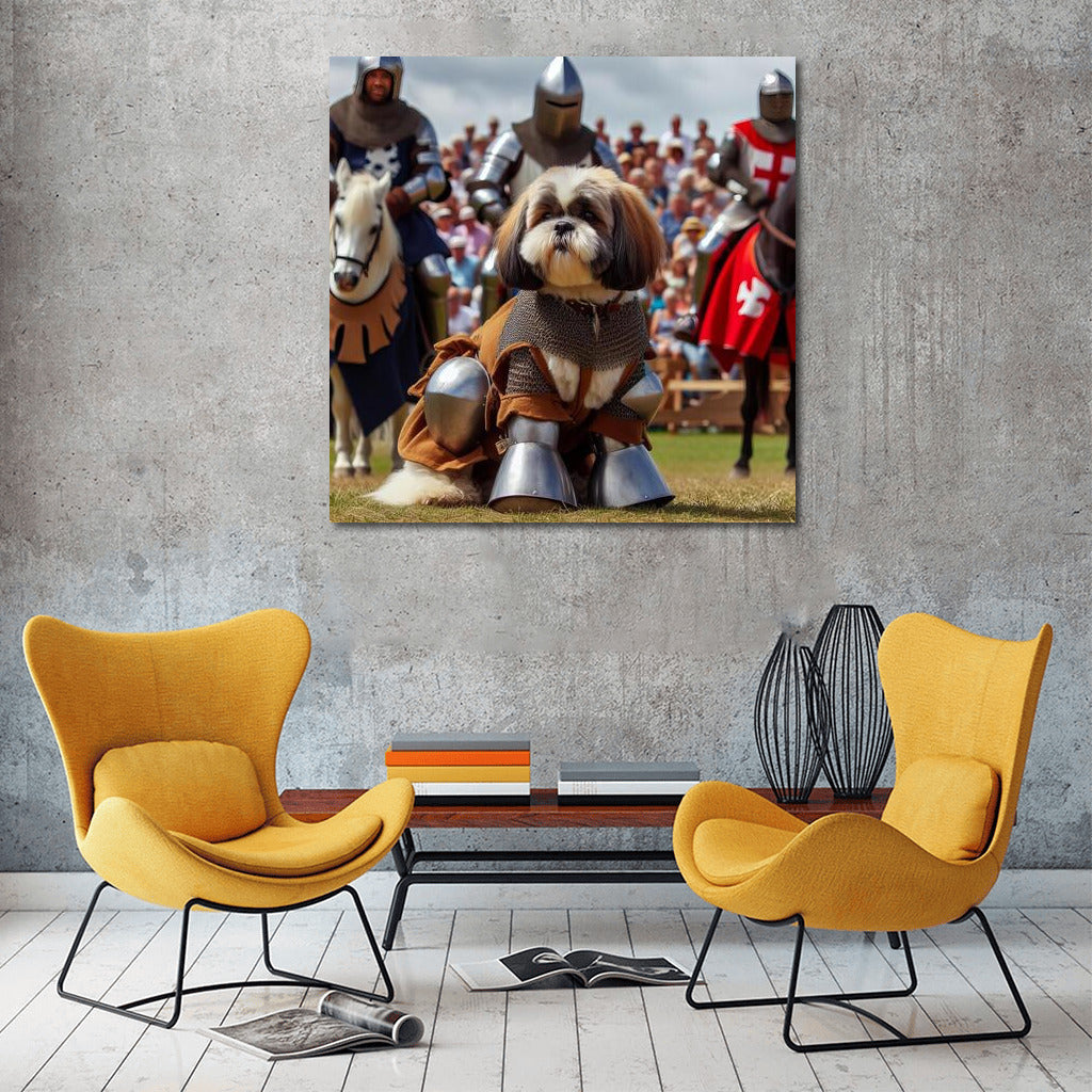 Shih Tzu in Shining Armor: Medieval Tournament