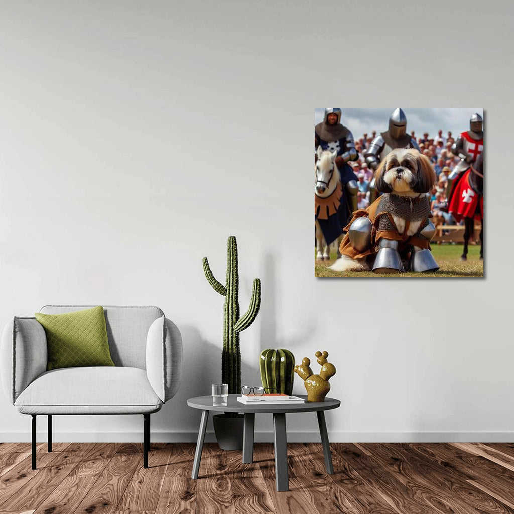 Shih Tzu in Shining Armor: Medieval Tournament