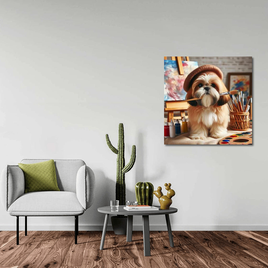 Creative Shih Tzu: Artist in the Making