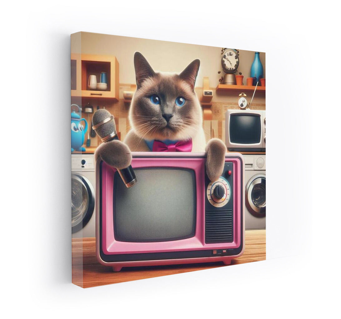 Siamese Cat Showman: Magical Stories of Living Technology