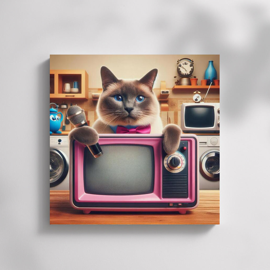 Siamese Cat Showman: Magical Stories of Living Technology