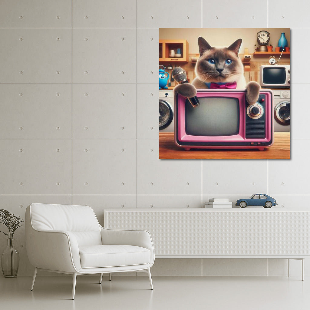 Siamese Cat Showman: Magical Stories of Living Technology