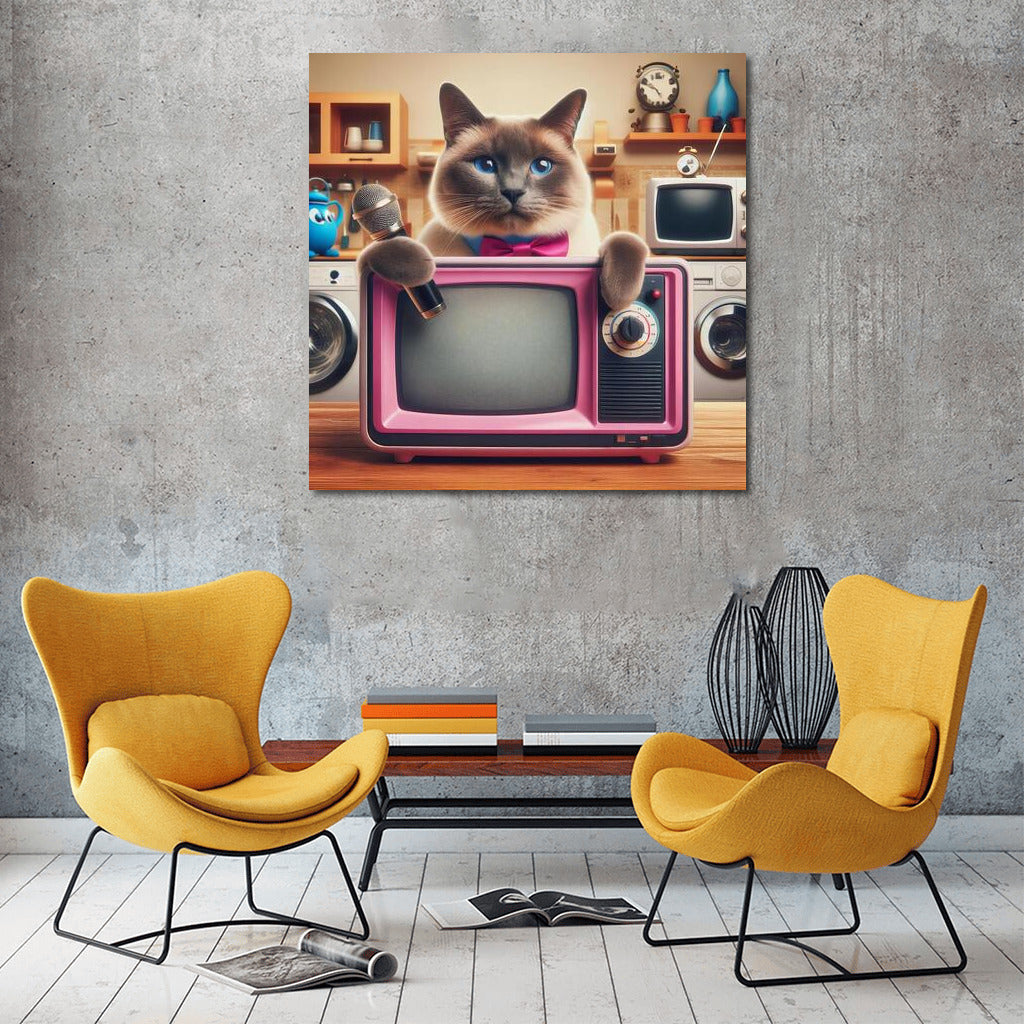 Siamese Cat Showman: Magical Stories of Living Technology