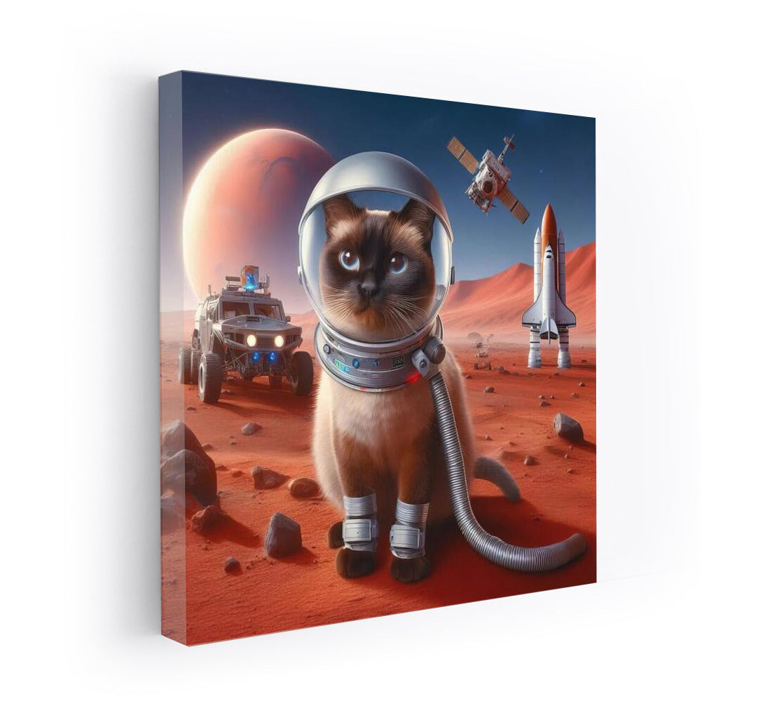 Siamese Cat on Mars: Space Adventure 2