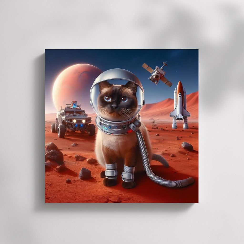 Siamese Cat on Mars: Space Adventure 2