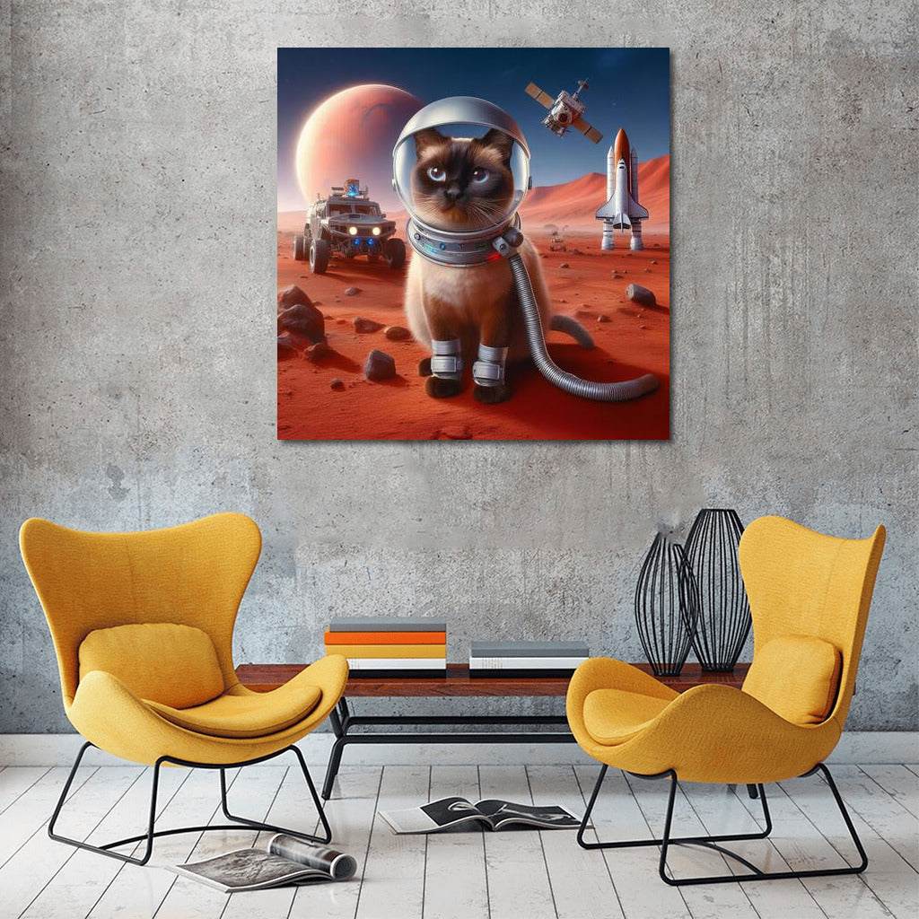 Siamese Cat on Mars: Space Adventure 2