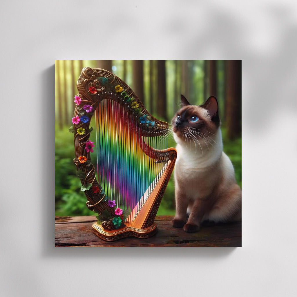 The Siamese Cat and the Magic Harp: Music That Brings Nature to Life