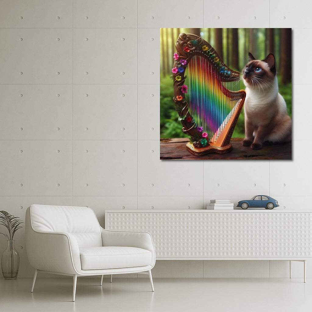 The Siamese Cat and the Magic Harp: Music That Brings Nature to Life
