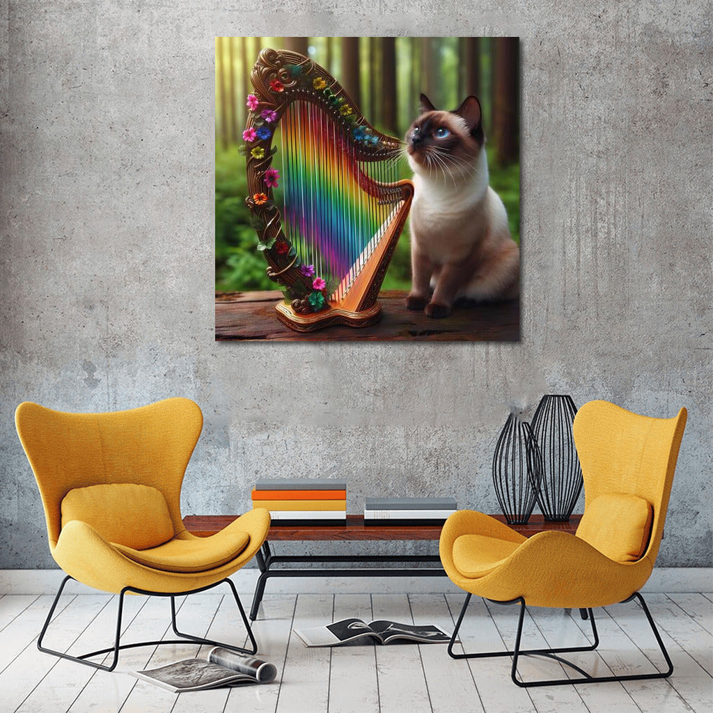 The Siamese Cat and the Magic Harp: Music That Brings Nature to Life