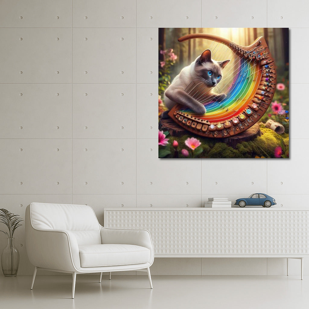 The Siamese Cat and the Magic Harp: Music That Brings Nature to Life