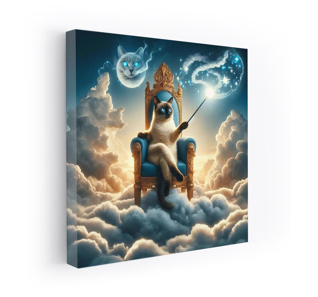 Magical Siamese Cat: Lord of Clouds and Weather