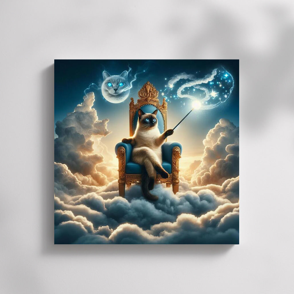 Magical Siamese Cat: Lord of Clouds and Weather