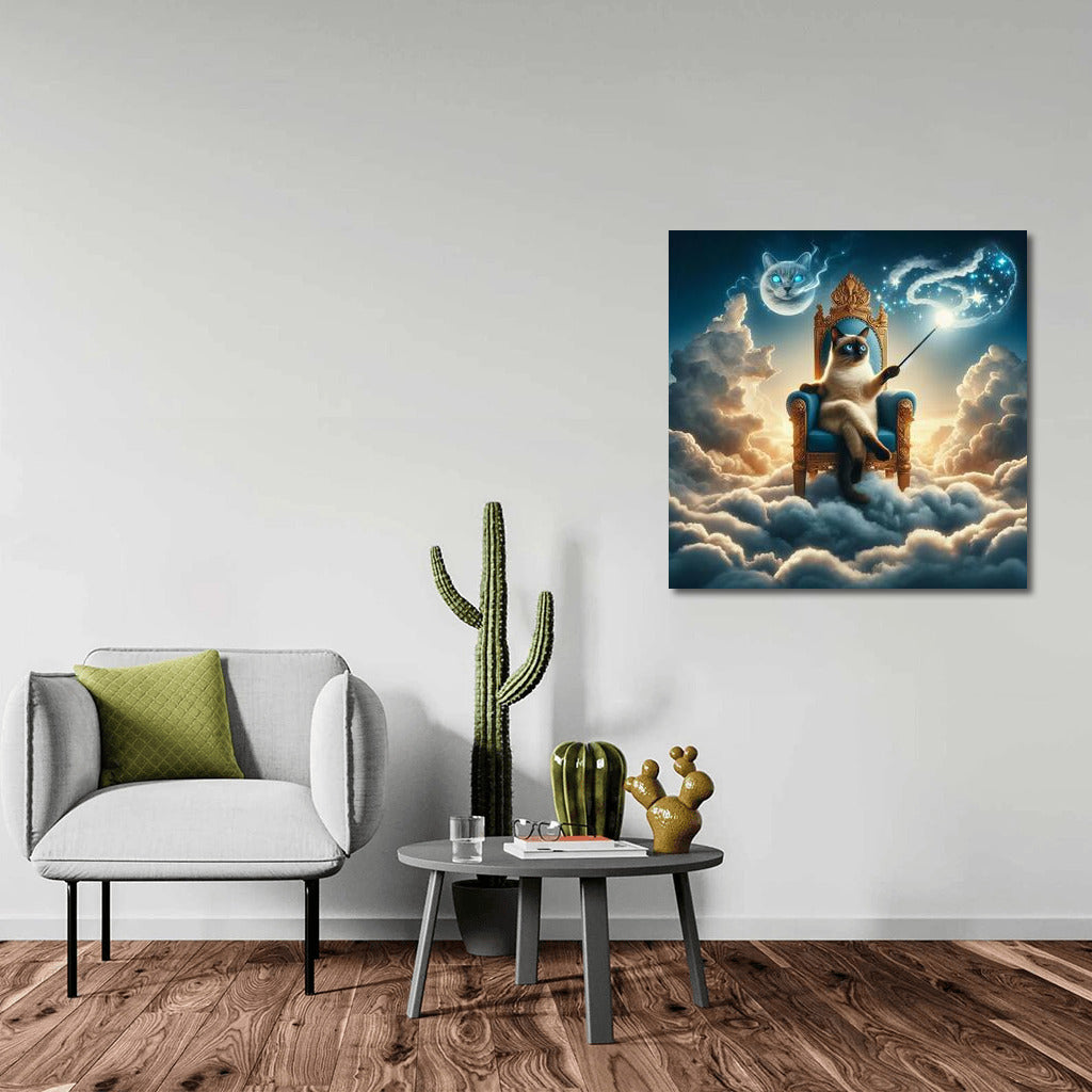 Magical Siamese Cat: Lord of Clouds and Weather