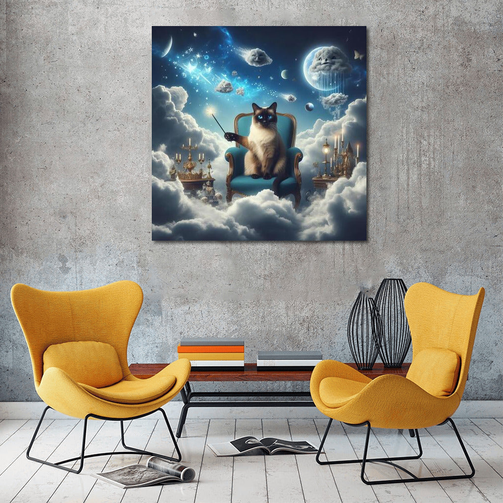 Siamese Cloud Queen: The Weather Wizard