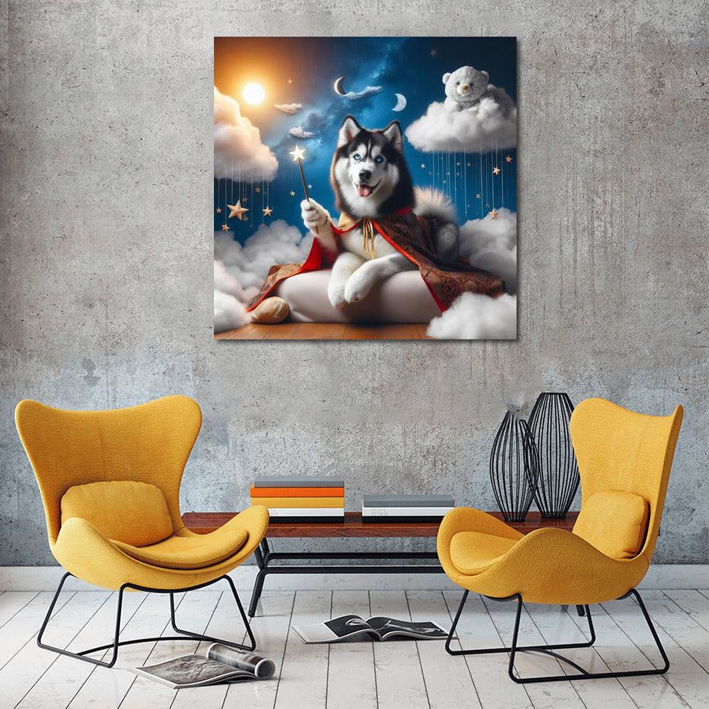 Magic Husky: Lord of Clouds and Weather