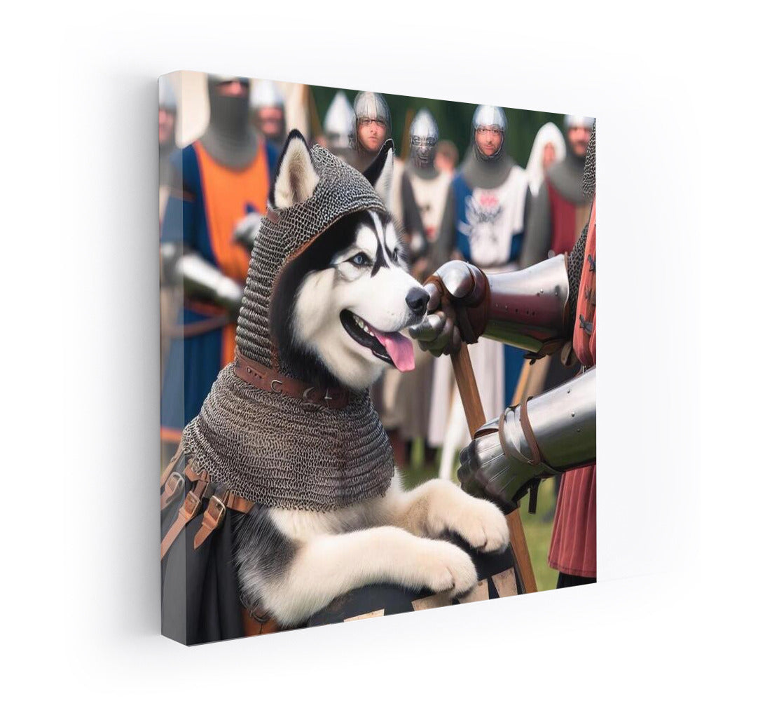 Siberian Husky in Knight's Tournament: Medieval Epic
