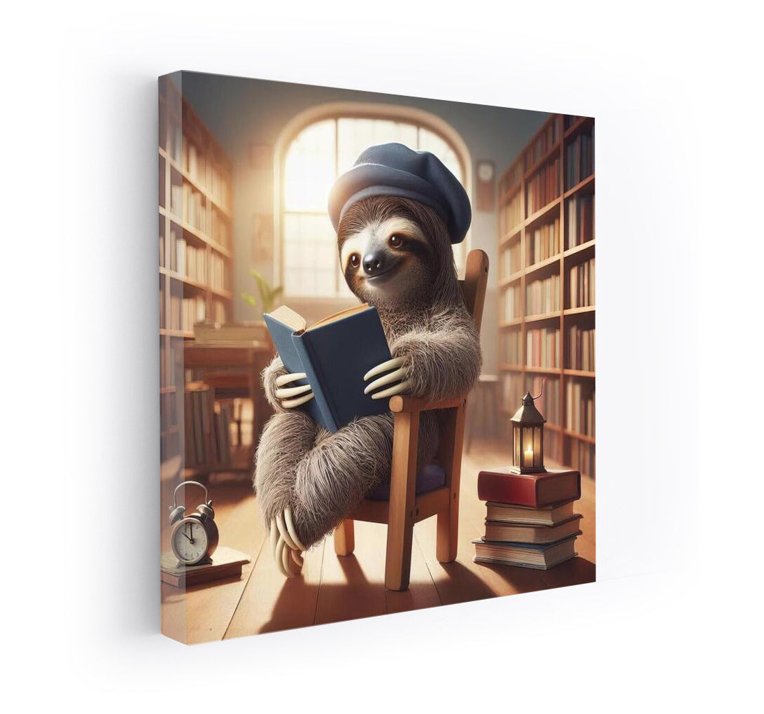 The Sloth in the Hat: Reading in the Cozy Library