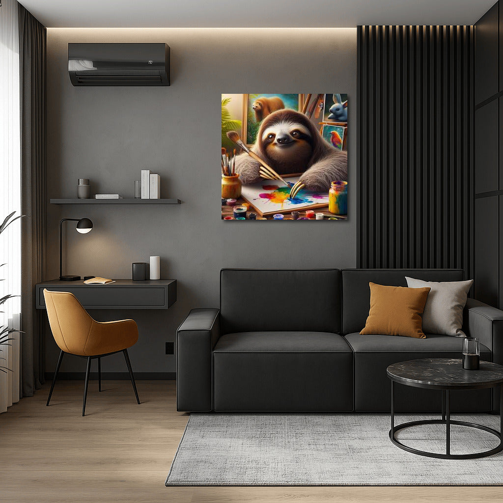 Sloth Masterpieces: Creative Workshop in Bright Colors