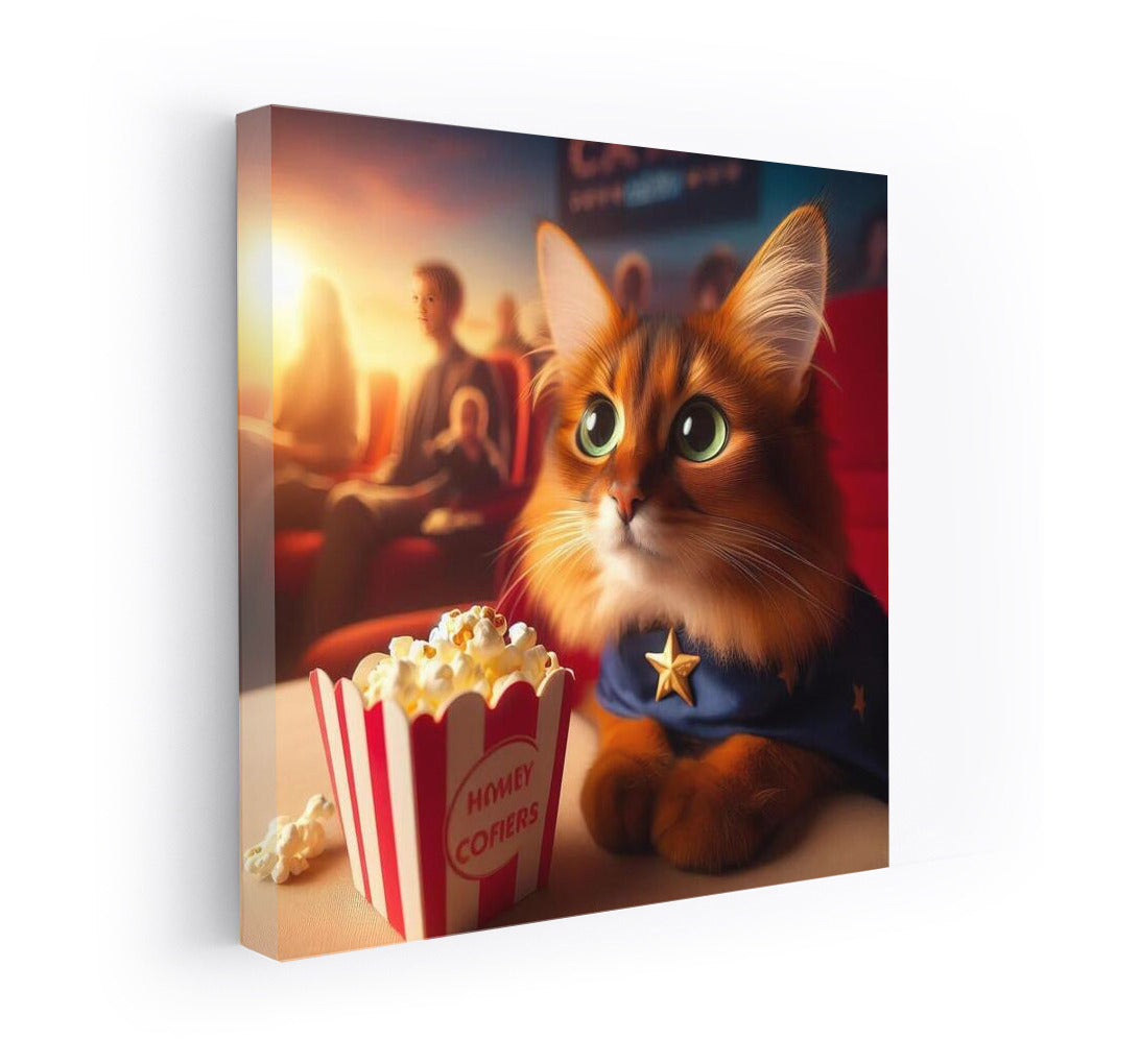 Somali Cat in the Movies: Popcorn and Film Magic