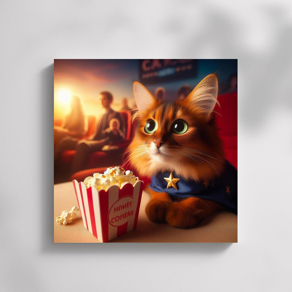 Somali Cat in the Movies: Popcorn and Film Magic
