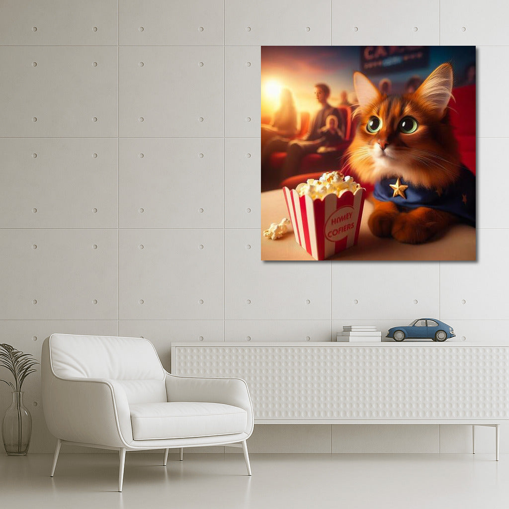 Somali Cat in the Movies: Popcorn and Film Magic