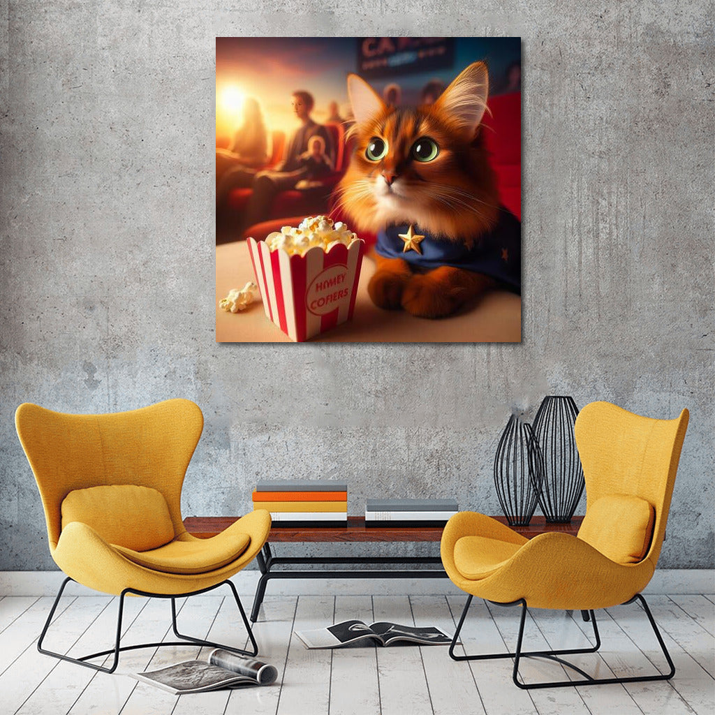 Somali Cat in the Movies: Popcorn and Film Magic
