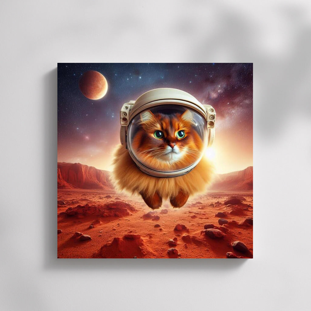 Somali Cat in Space: A Martian Odyssey