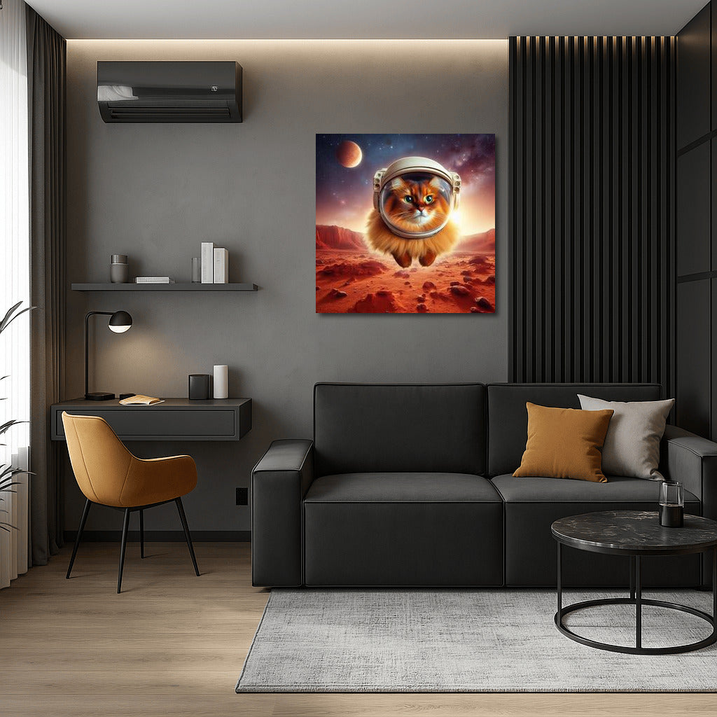 Somali Cat in Space: A Martian Odyssey