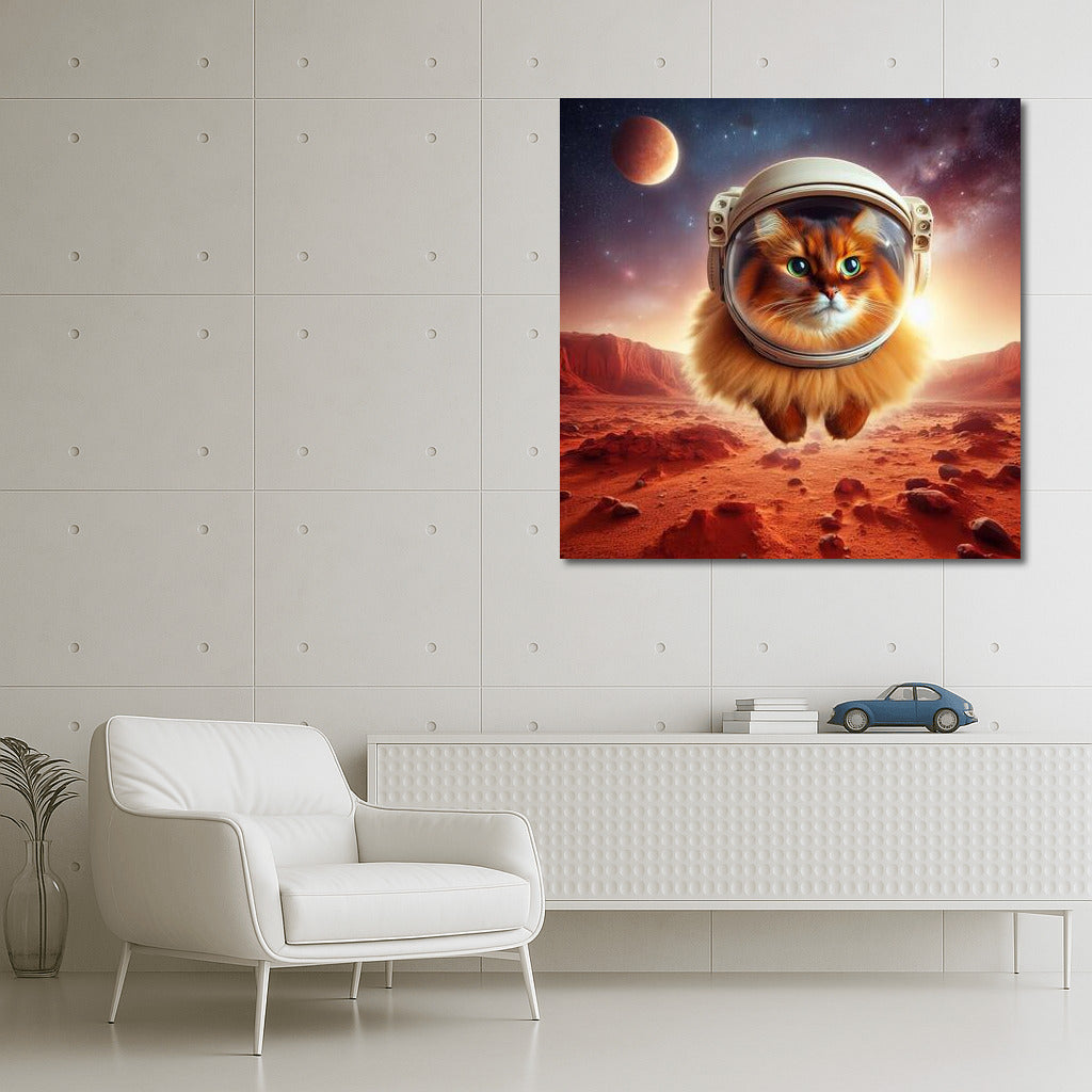 Somali Cat in Space: A Martian Odyssey