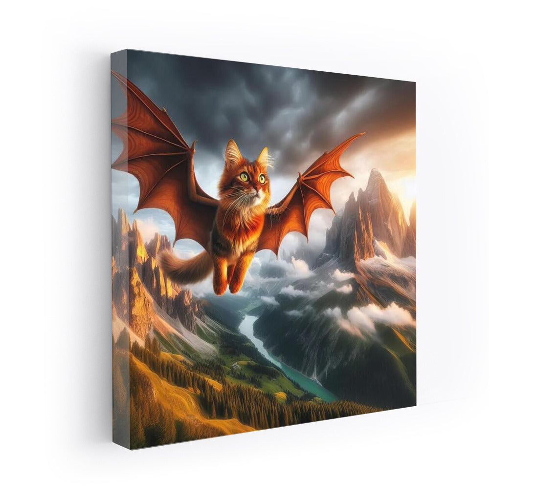 Somali Dragon: Flight over the Mountain Peaks