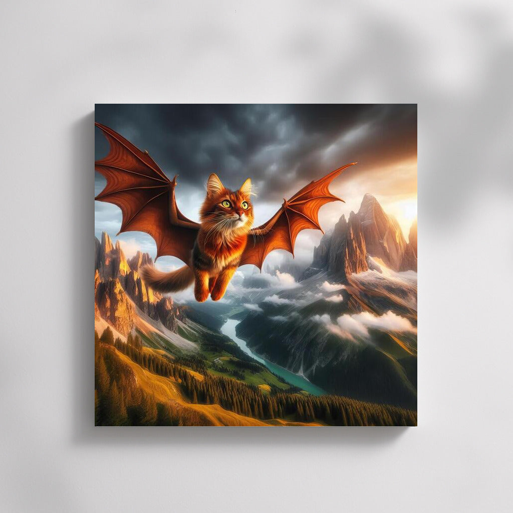 Somali Dragon: Flight over the Mountain Peaks
