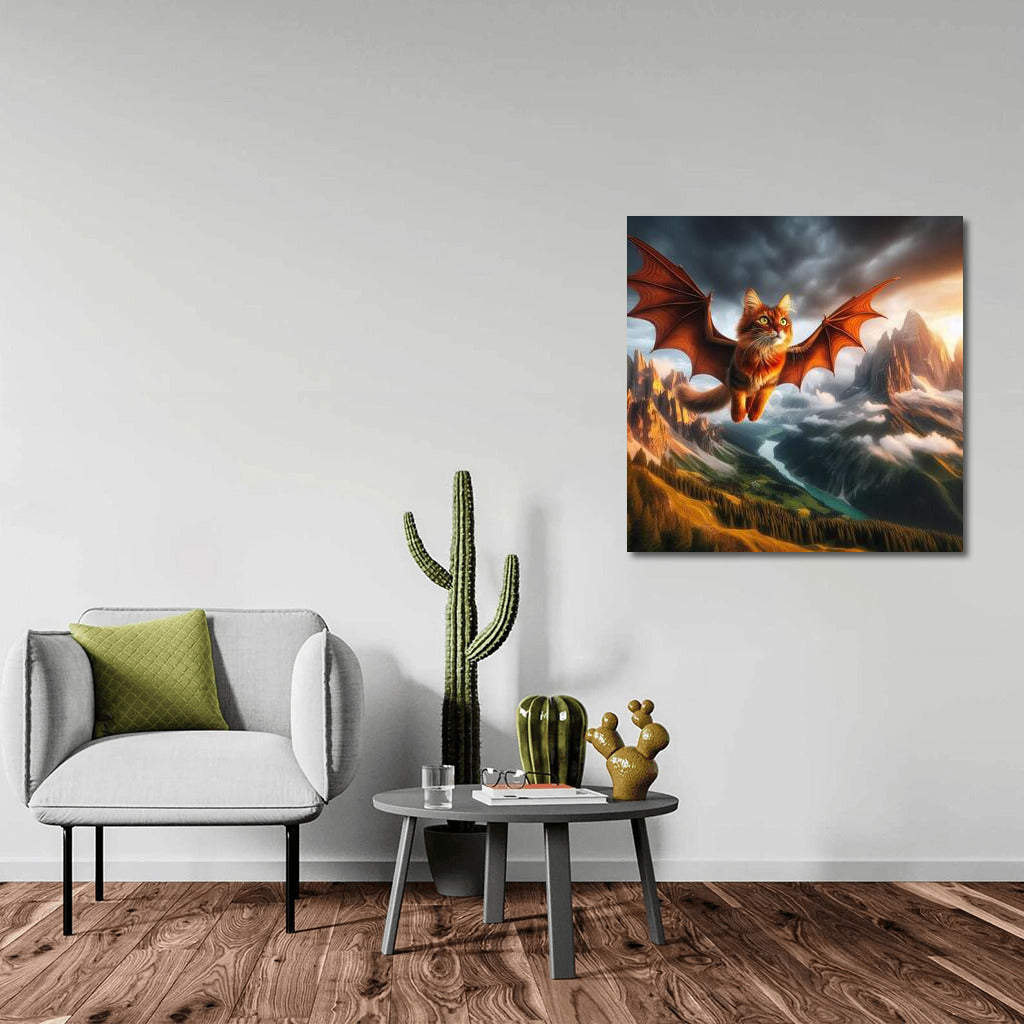 Somali Dragon: Flight over the Mountain Peaks