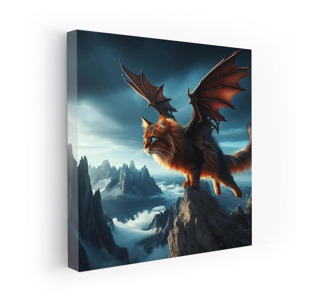 Somali Dragon: Flight Over Mountain Peaks