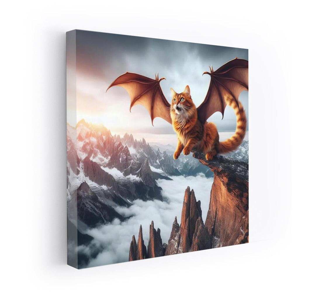 Somali Dragon: Flight Over Mountain Peaks
