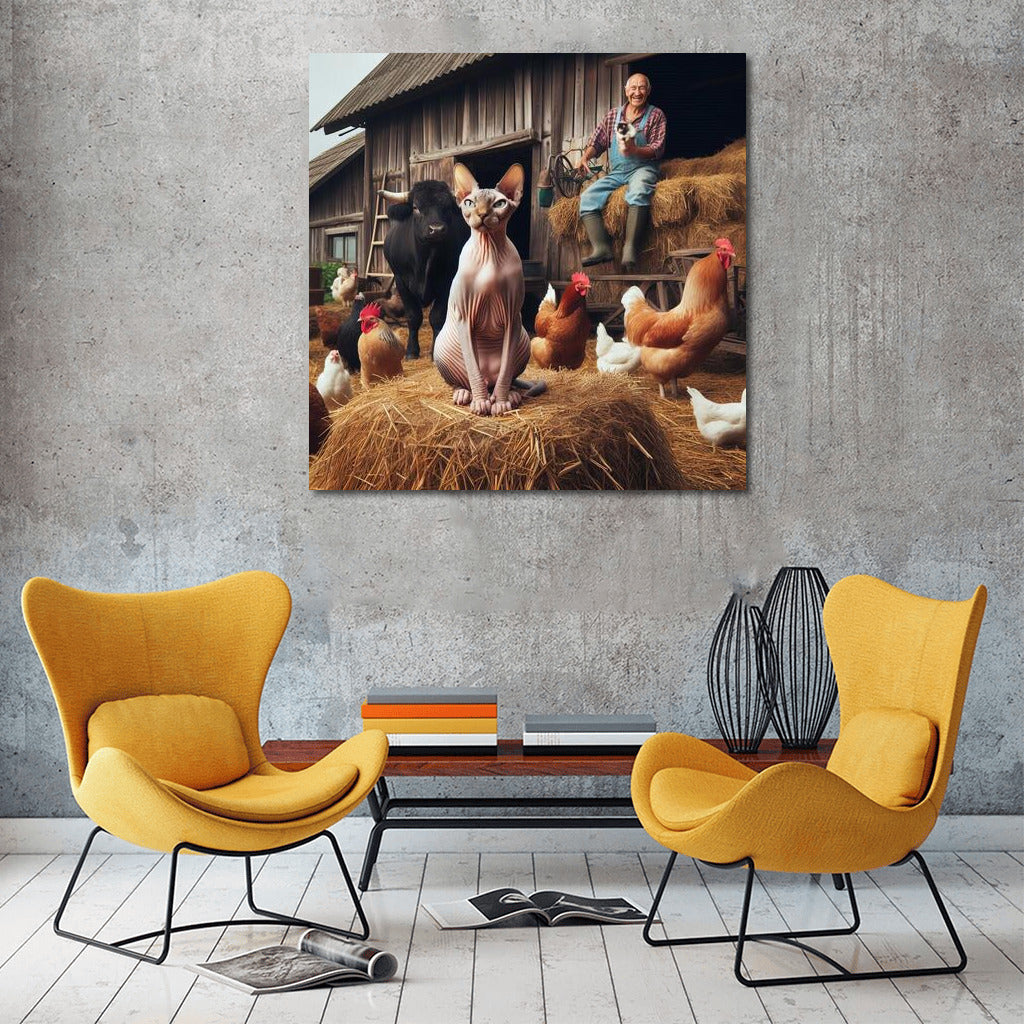 Sphinx on the Farm: The Magic of Life in the Country