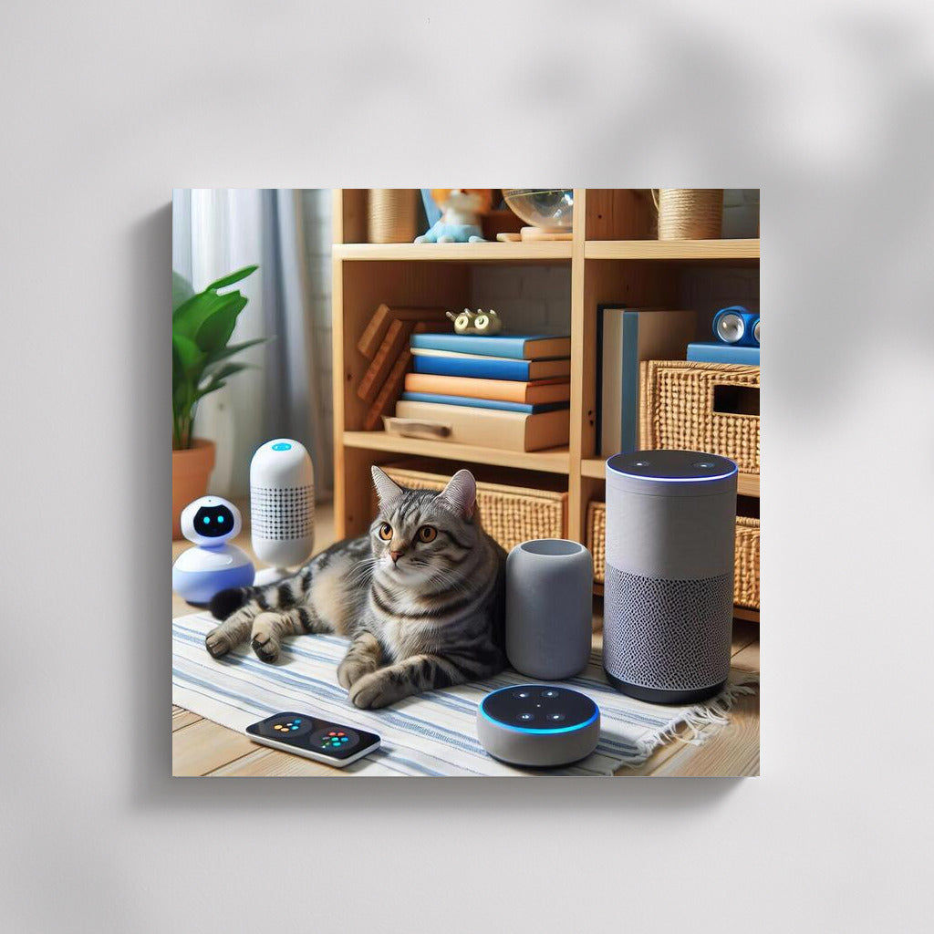 Cat in a Smart Home: Robots and Gadgets for High-Tech Comfort
