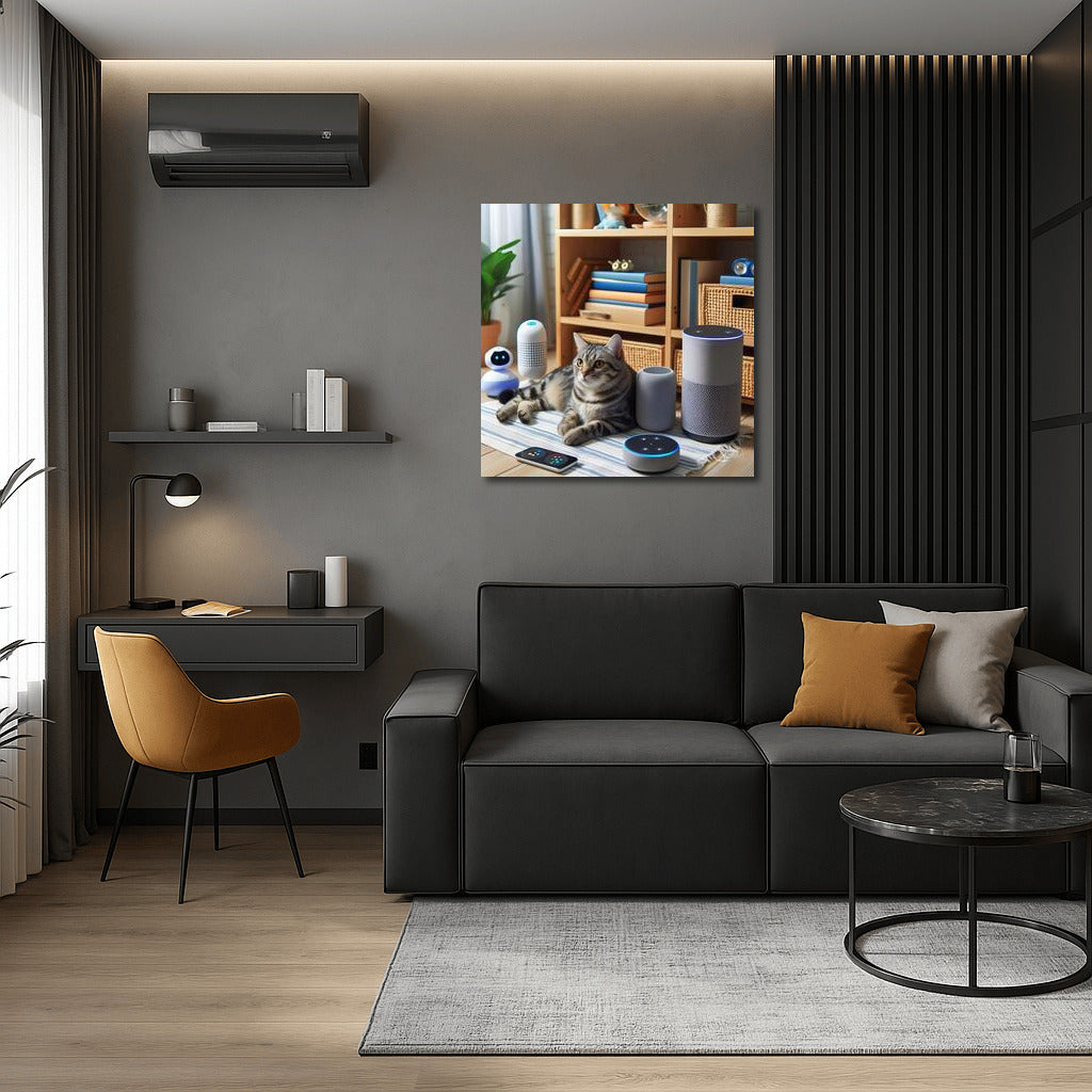 Cat in a Smart Home: Robots and Gadgets for High-Tech Comfort