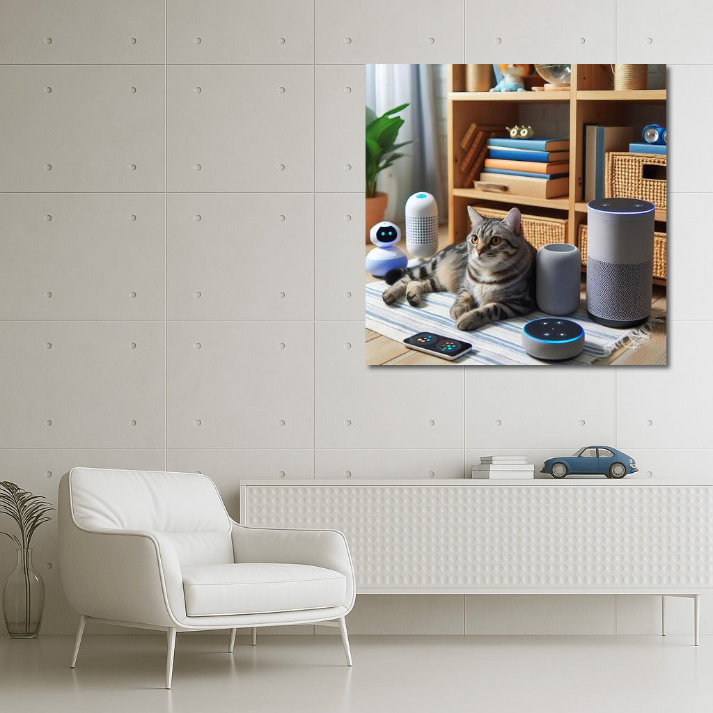 Cat in a Smart Home: Robots and Gadgets for High-Tech Comfort