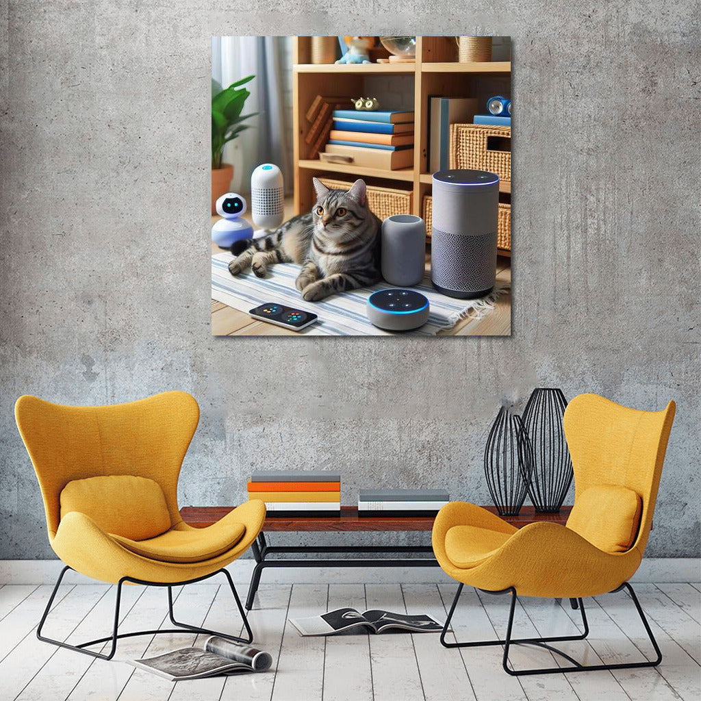 Cat in a Smart Home: Robots and Gadgets for High-Tech Comfort