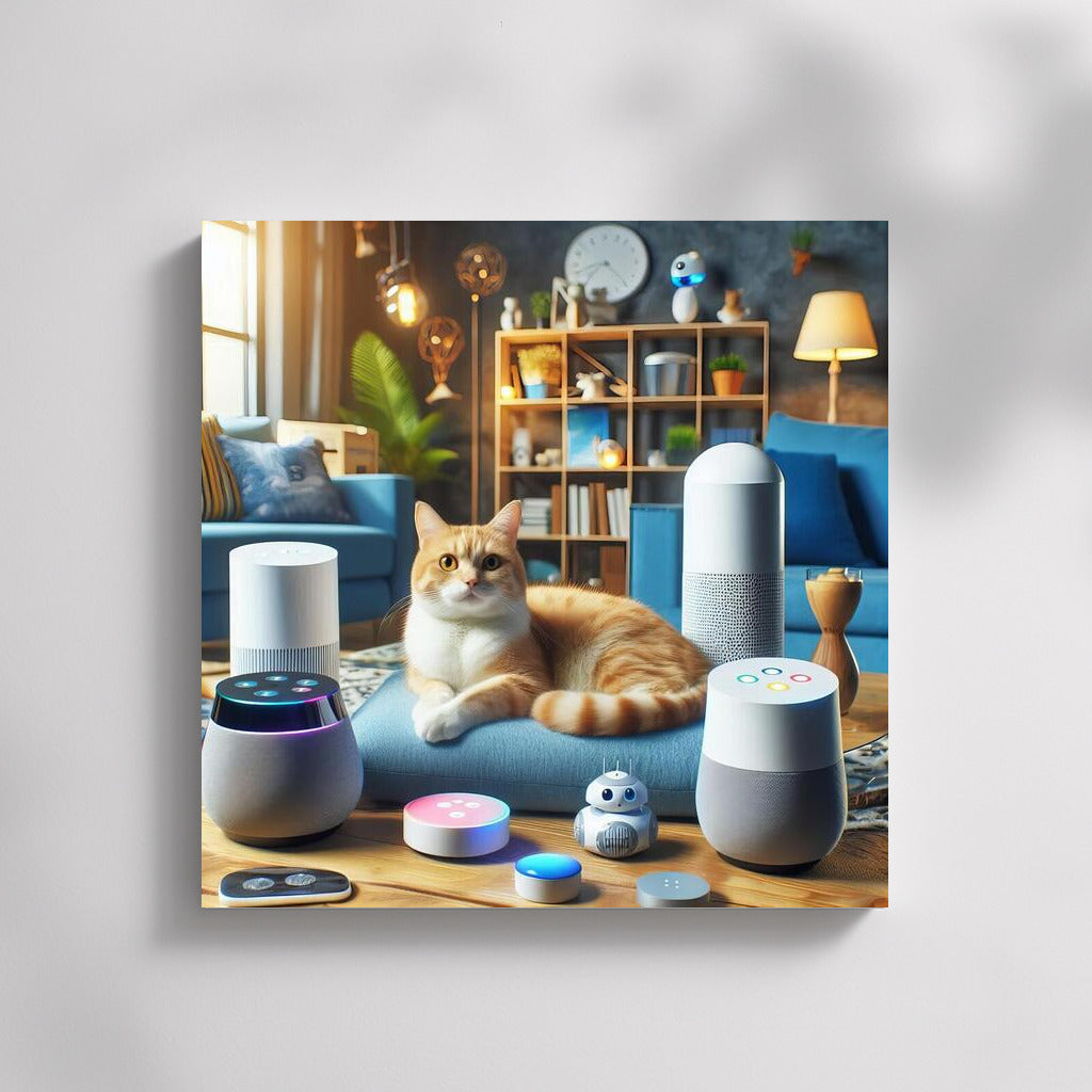 Cat in a Smart Home: Technologies and Robots for Comfort