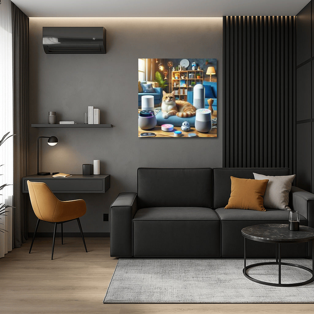 Cat in a Smart Home: Technologies and Robots for Comfort