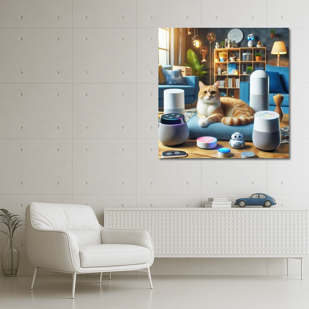 Cat in a Smart Home: Technologies and Robots for Comfort