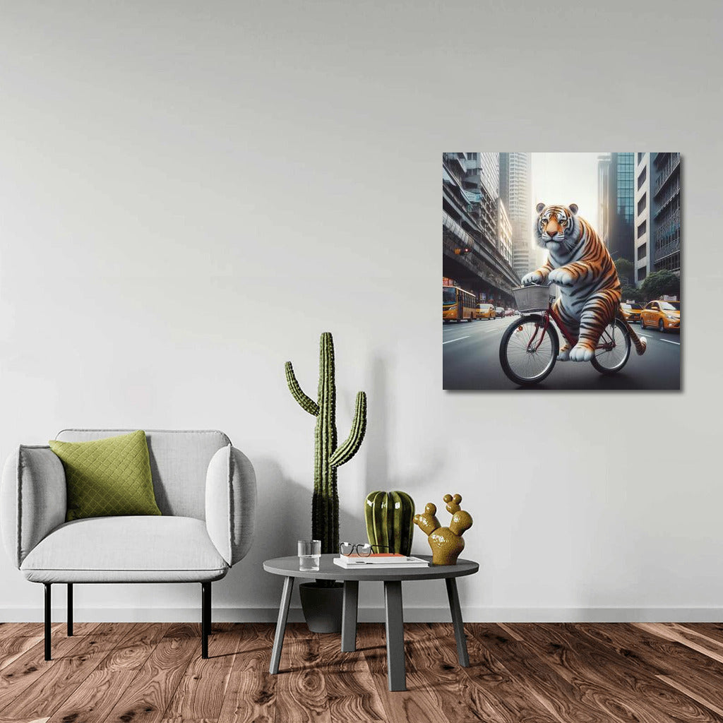 Tiger on Bike: Urban Adventures