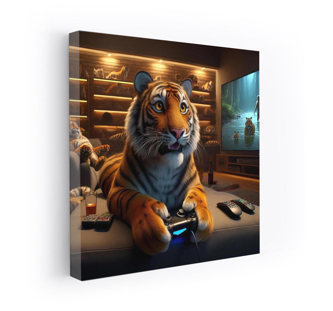 Tiger in the Virtual World: Gaming Journey in Home Cinema