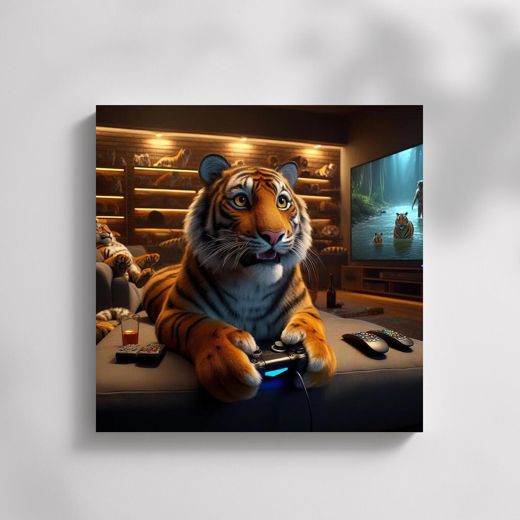 Tiger in the Virtual World: Gaming Journey in Home Cinema