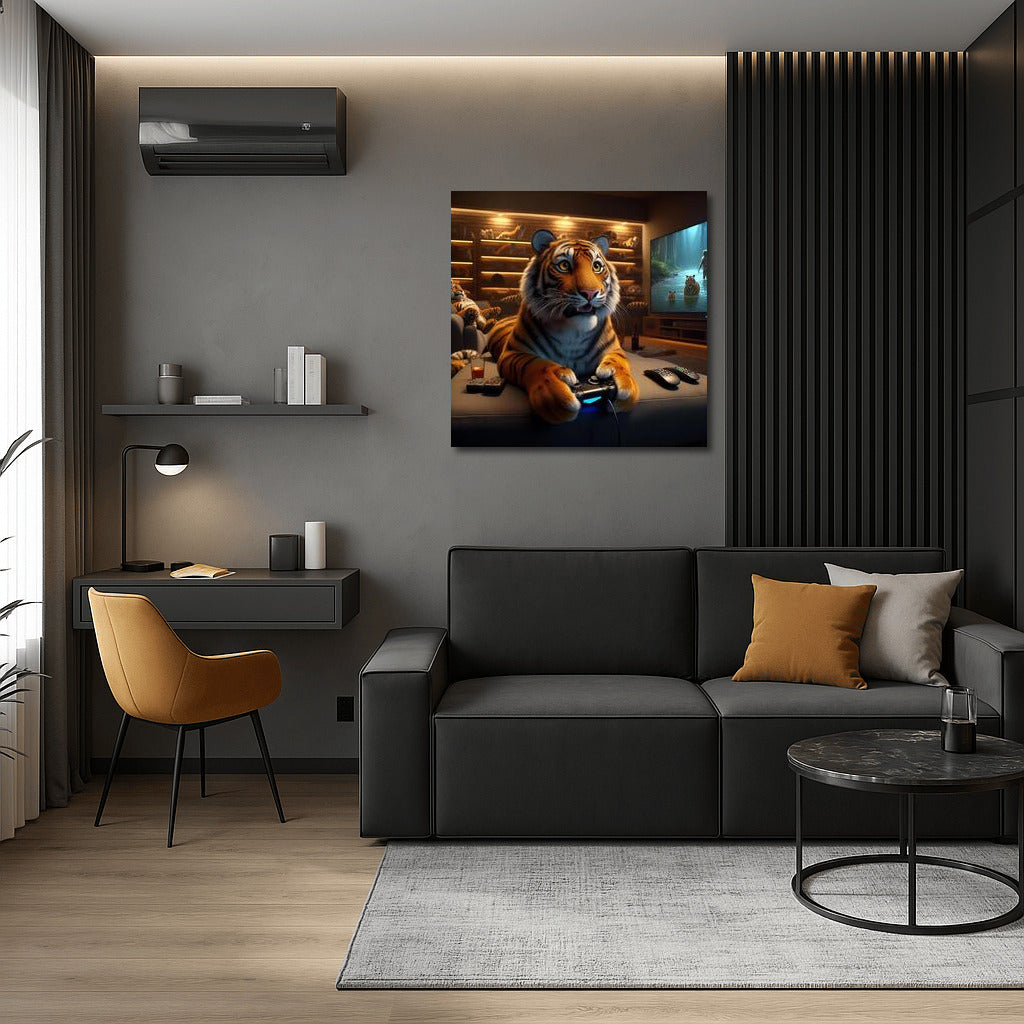Tiger in the Virtual World: Gaming Journey in Home Cinema