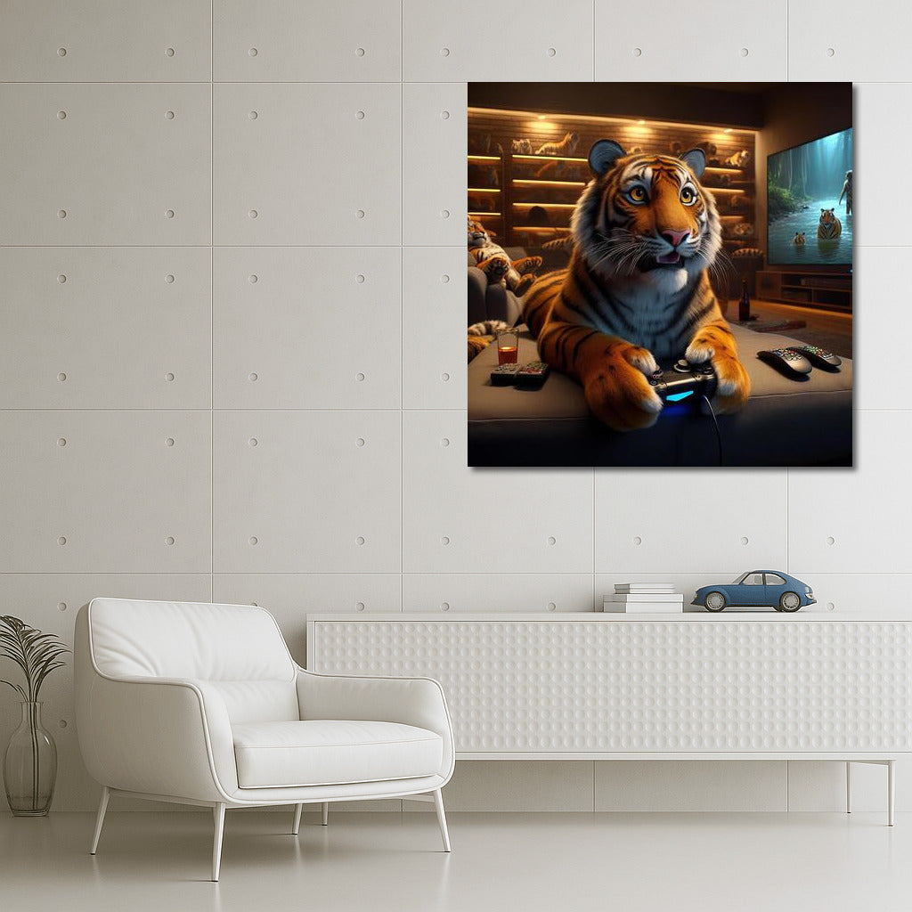 Tiger in the Virtual World: Gaming Journey in Home Cinema